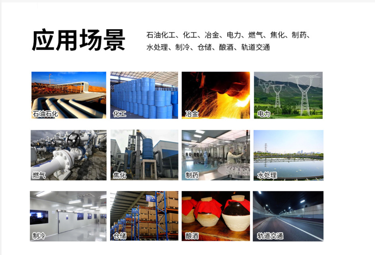 Combustible gas alarm fixed industrial and commercial natural gas spray painting room boiler room dedicated detector