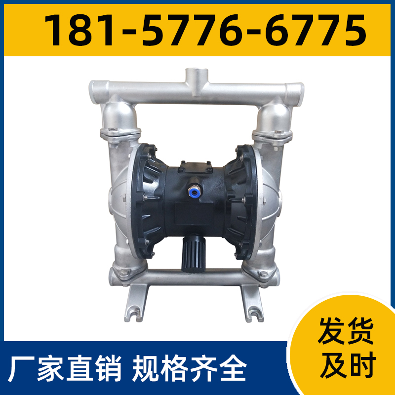 Pinneng Pump Industry's Pneumatic Diaphragm Pump with Optional Fluorine Plastic Material Pump Body Shipped in a Timely Manner