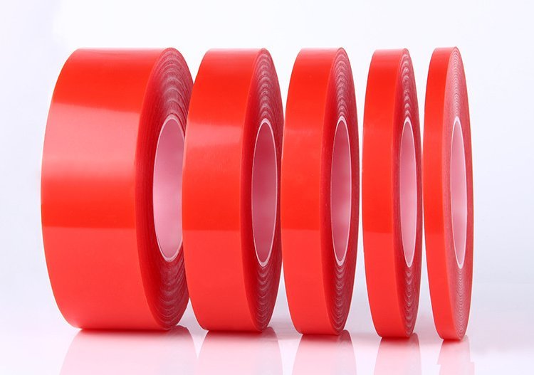 Pet red film transparent double-sided tape high viscosity repair mobile phone computer screen acrylic double-sided tape