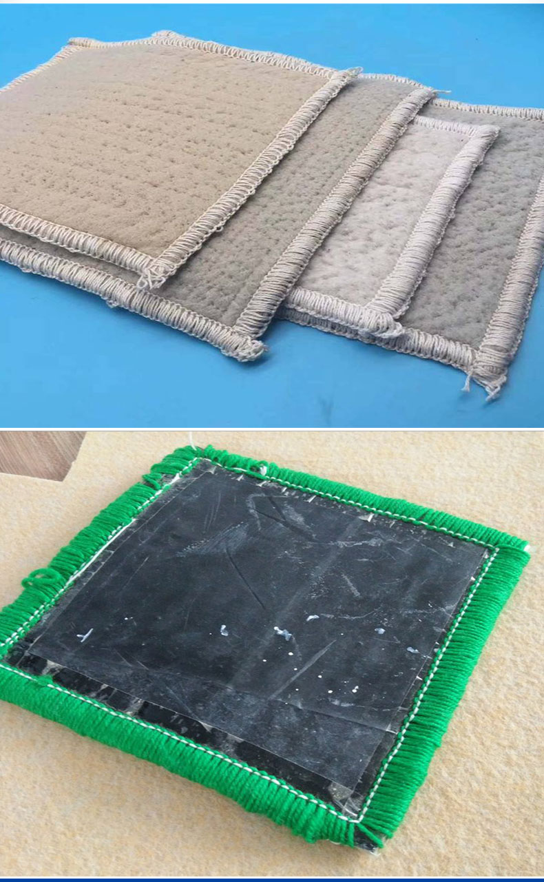 Sodium based bentonite waterproof blanket Waterproof blanket for landfill site Artificial lake underground garage anti-seepage blanket