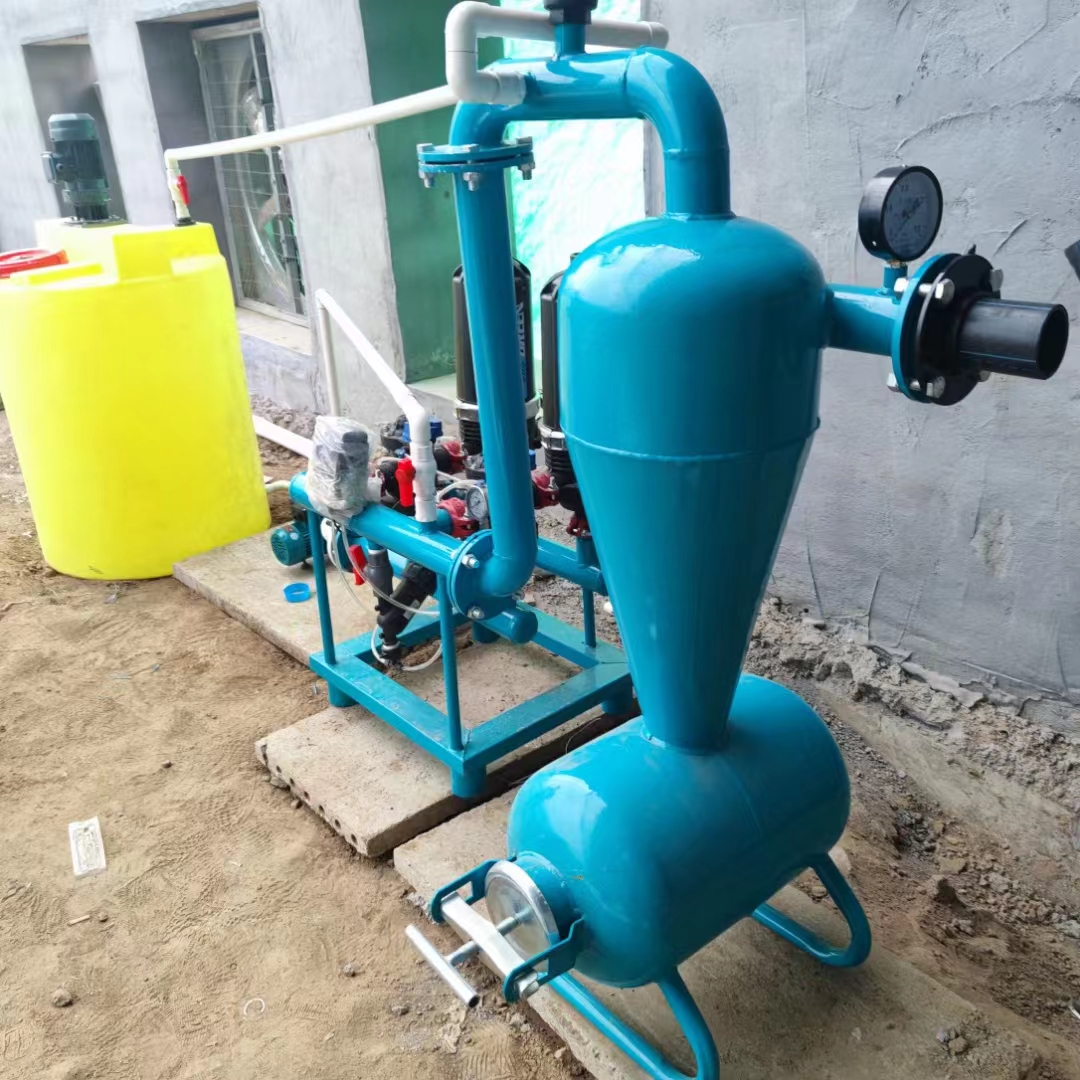 Centrifugal filter for plastic and iron irrigation, conical cyclone desander, agricultural drip irrigation, mesh filter equipment