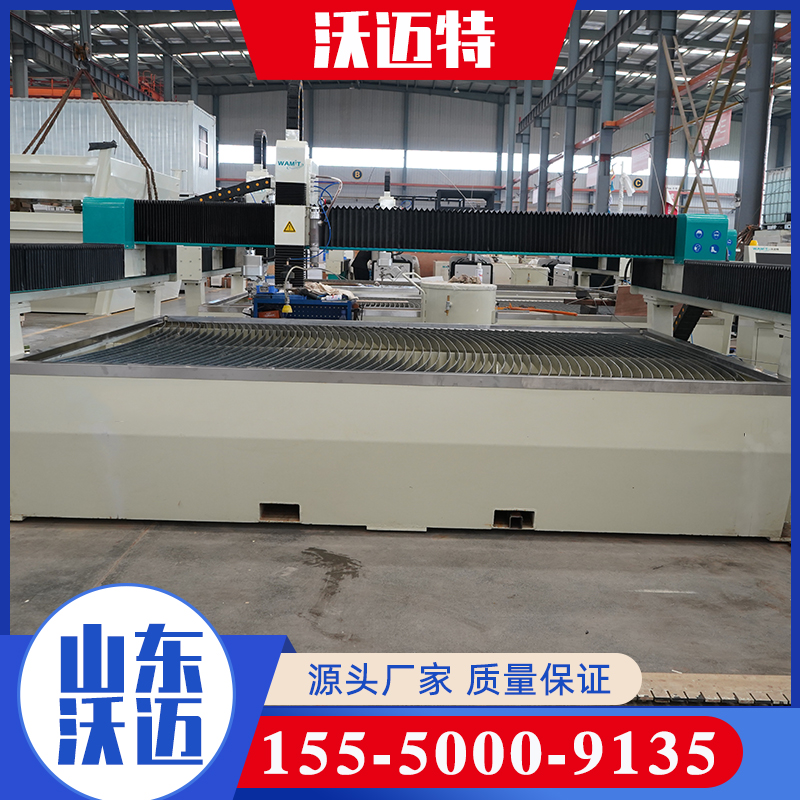 High pressure CNC water jet cutting machine for three-axis titanium alloy steel plate ceramic cutting