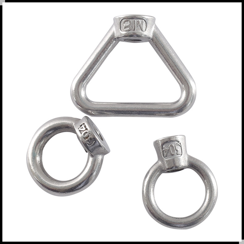 Hanging Ring Triangle Hand Screw Ring Nut Nut Stainless Steel 304 316 Carbon Steel Alloy Steel Drawing Processing Customization