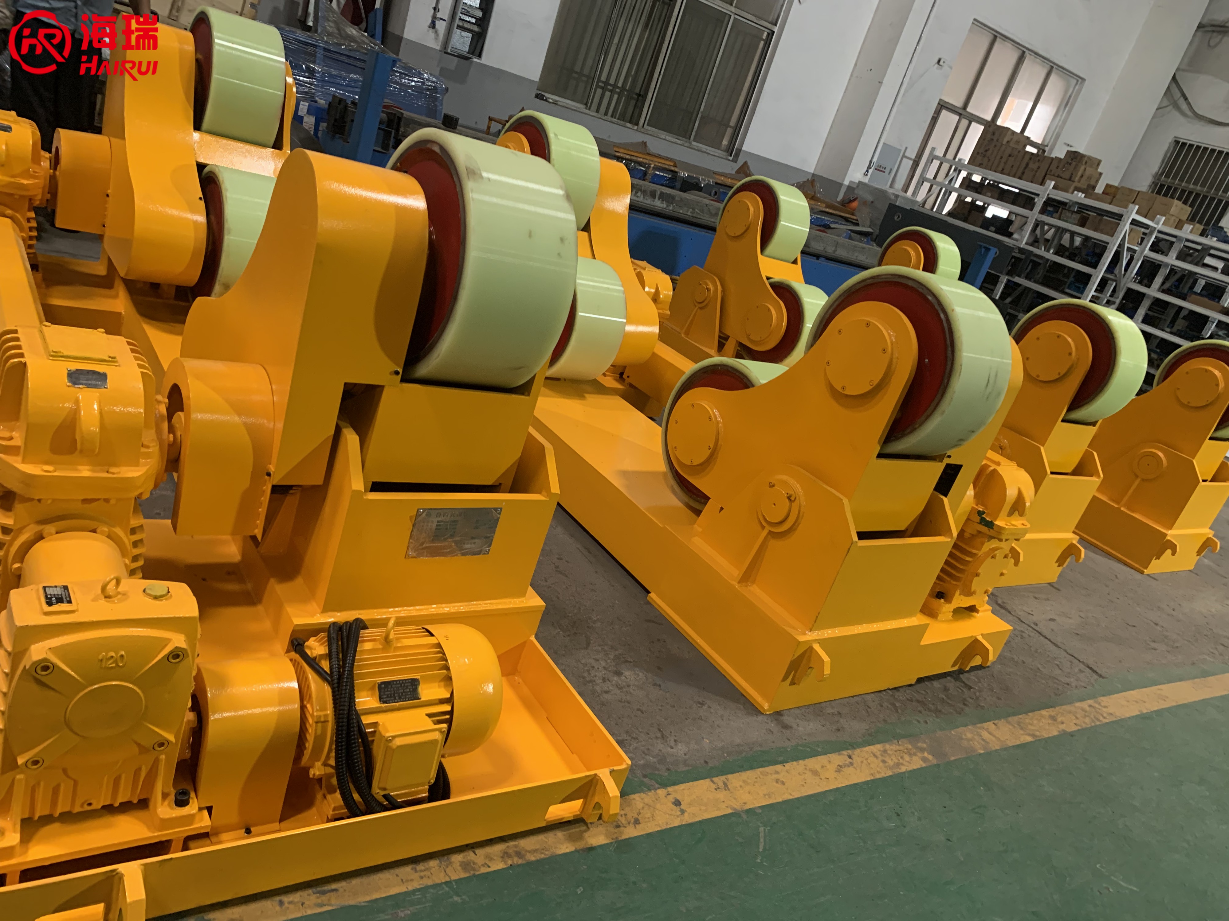 Hairui welding and cutting self-adjusting welding roller frame adaptive cylinder diameter can be customized non-standard