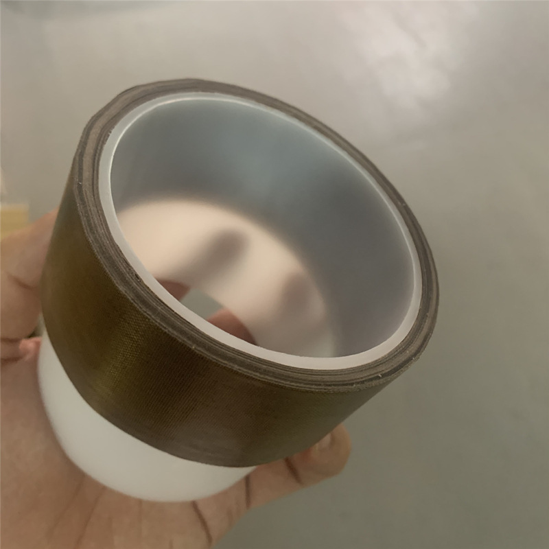 Teflon high-temperature cloth tape thermal insulation,  smooth flame retardant Teflon high-temperature tape