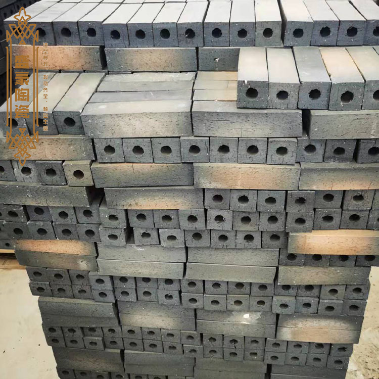 Pottery decorative bricks, wall surfaces, pottery bricks, handmade kiln transformation, exterior wall bricks, high-temperature firing of Shenghao ceramics