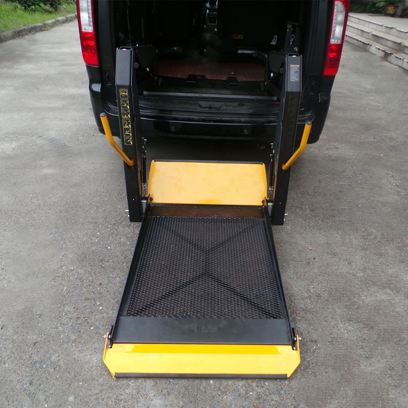 Haiwei Pai Car Wheelchair Lift Dual Arm Foldable Business Vehicle Disabled Wheelchair Lift Platform