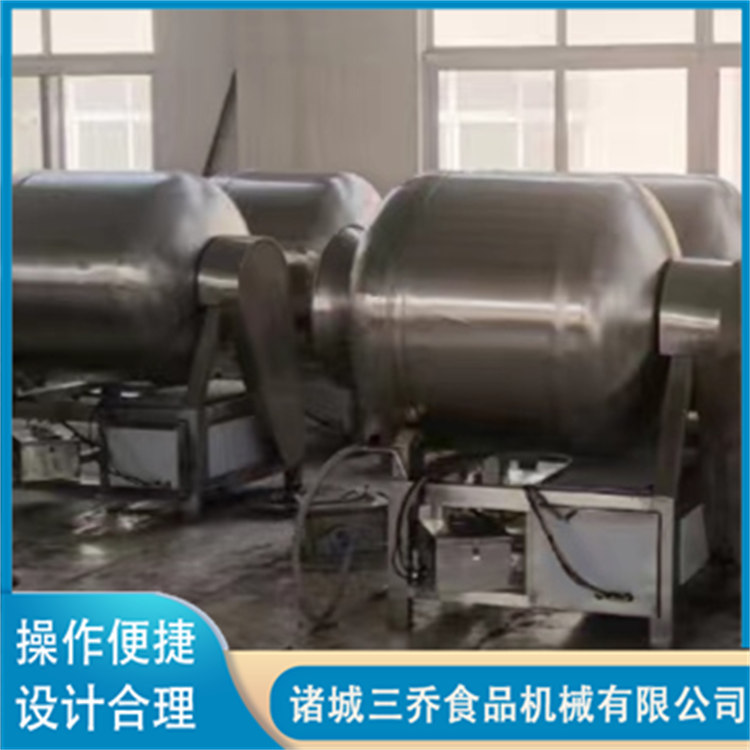 Vacuum rolling machine, stainless steel variable frequency marinating and flavoring machine, meat product marinating machine, convenient installation