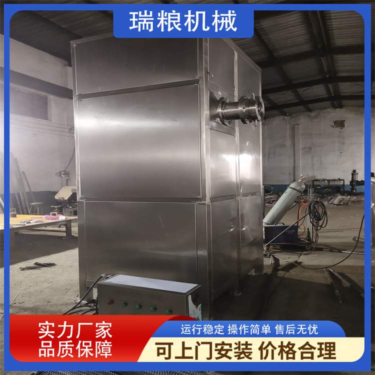 New 2023 Crushing and Meat Grinder Integrated Machine Large Crusher Processing Production Line Frozen Plate Crushing Equipment