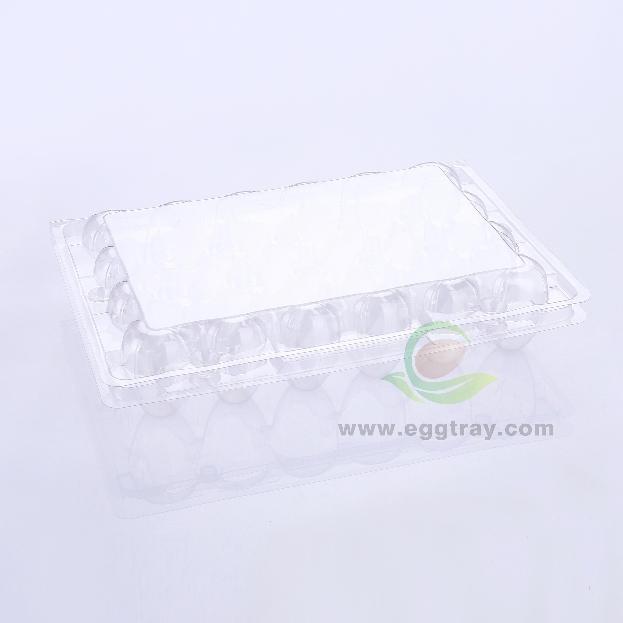 One time plastic Quail eggs tray 24 transparent shockproof thickened packaging boxes Quail eggs trays factory direct wholesale