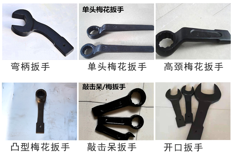 Special box wrench black double ended 12 point box hand wrench blackened double box wrench