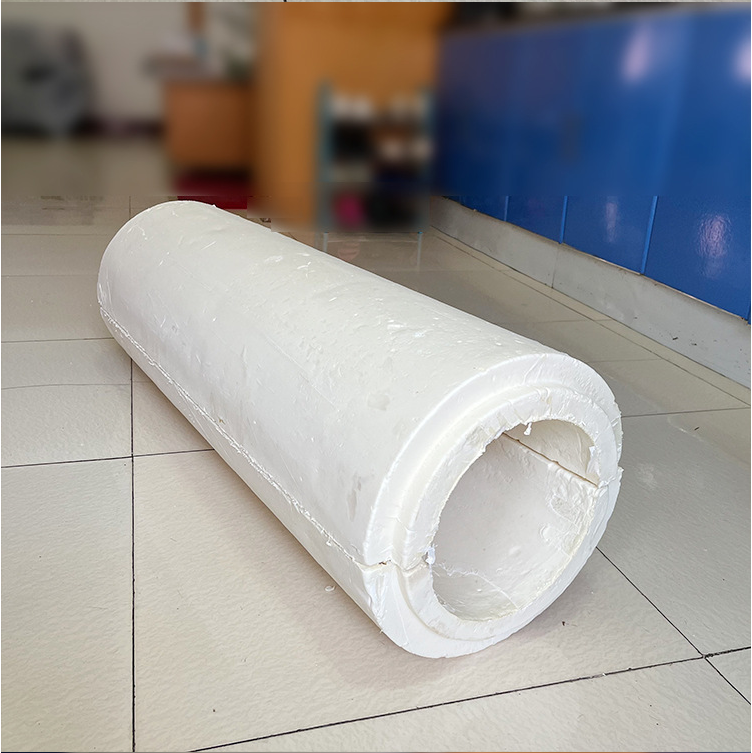 Rigid high-density foam plastic pipe shell, polyurethane pipe shell cushion block, arc plate for cold insulation pipe