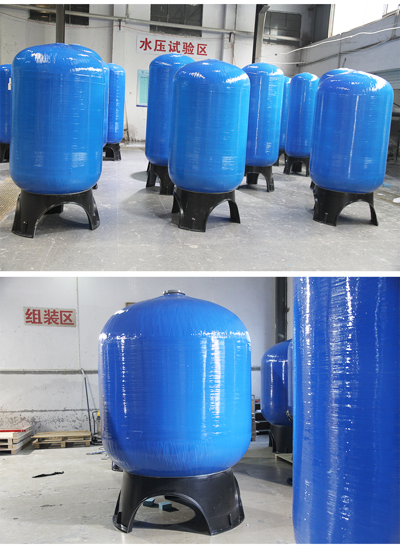 Kaineng Huayu supplies vertical 10m ³ Fiberglass fire storage tank