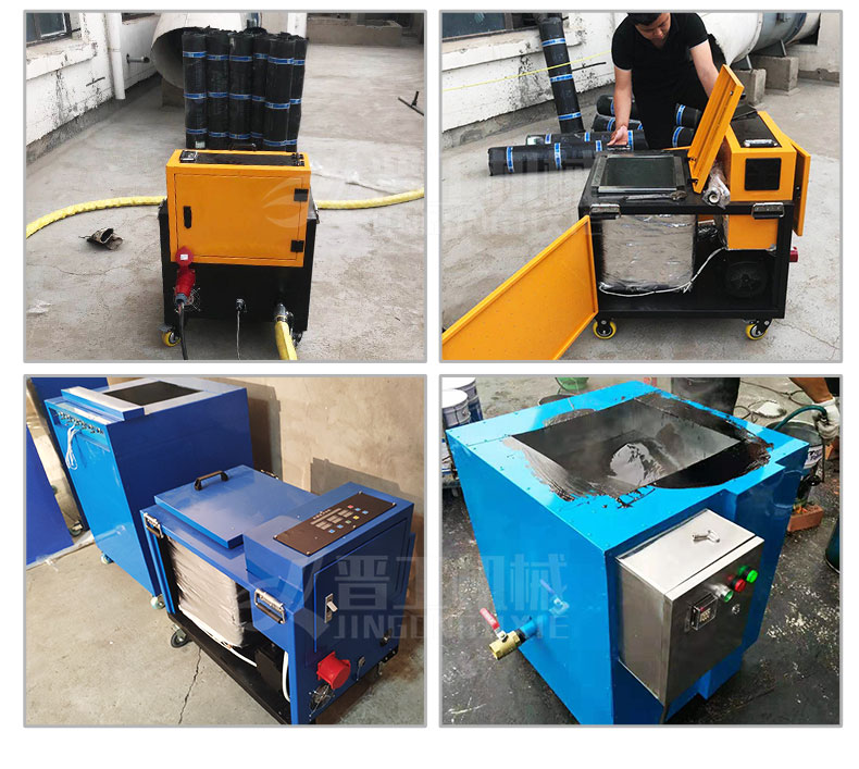 Non curing rubber asphalt spraying machine Road surface wall roof waterproof sol spraying machine