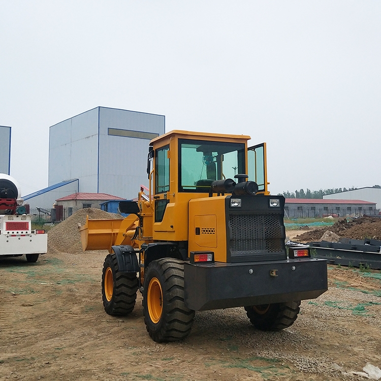 Small four-wheel drive diesel small forklift VOTE mechanical farm manure cleaning, grass grabbing, agricultural construction site bulldozer