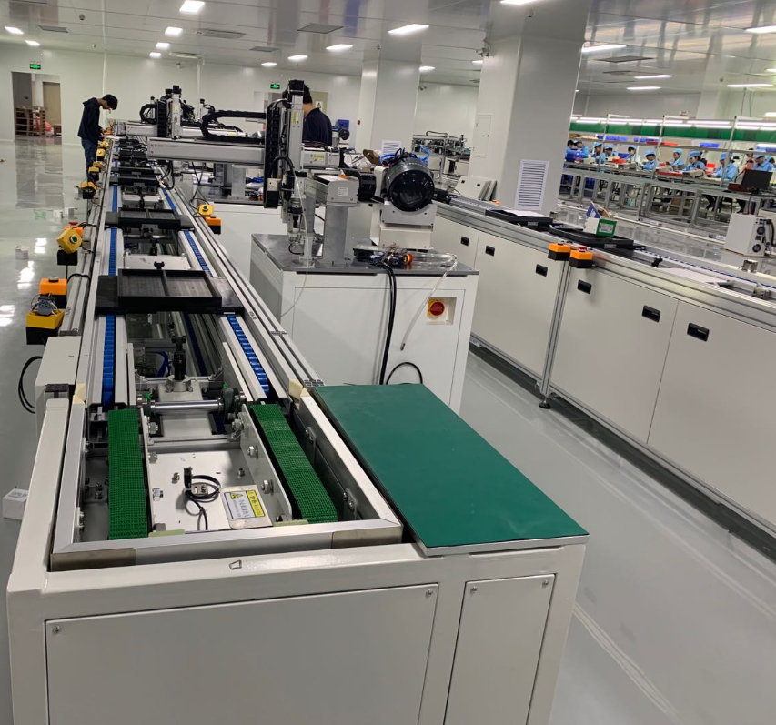 Double speed chain home appliance display assembly production final assembly line display screen automatic chemical assembly backflow