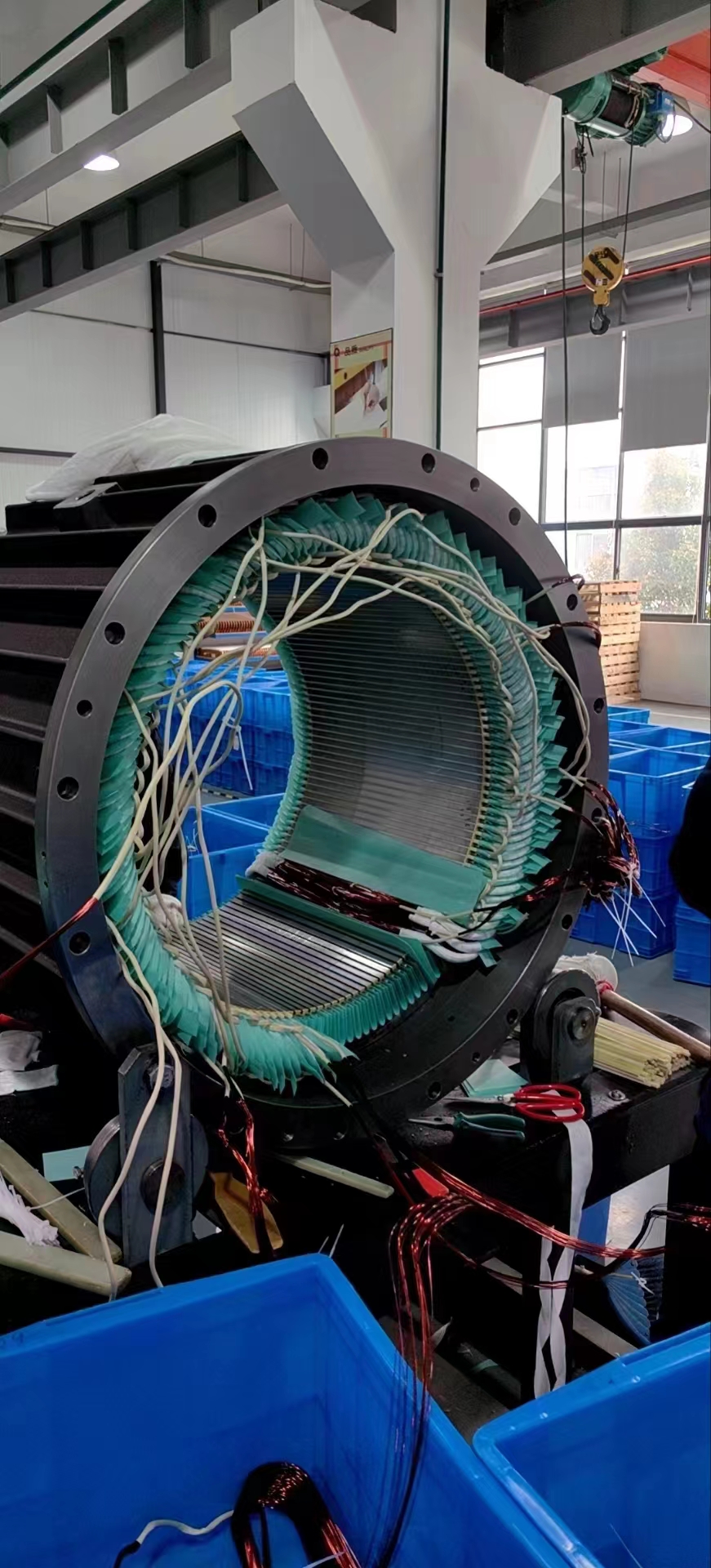 10kW 750rpm high-speed motor three-phase AC synchronous direct drive scientific research test Hydraulic wind permanent magnet generator