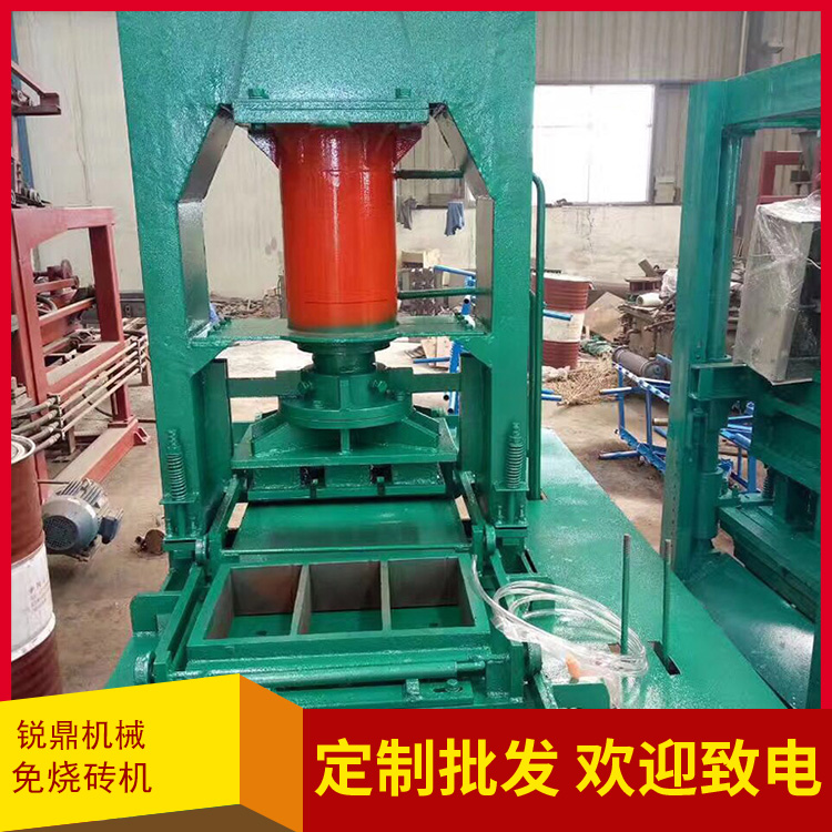 QT3-15 type unburned cement brick machine Ruiding permeable brick bread brick making equipment