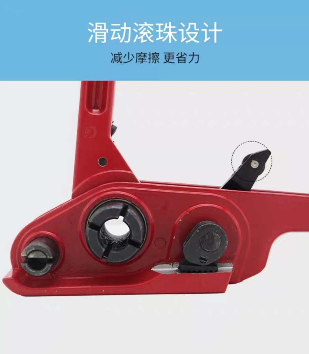 Packaging pliers, packaging belts, manual packaging machines, plastic steel tensioners, locking up spot Feiyu packaging