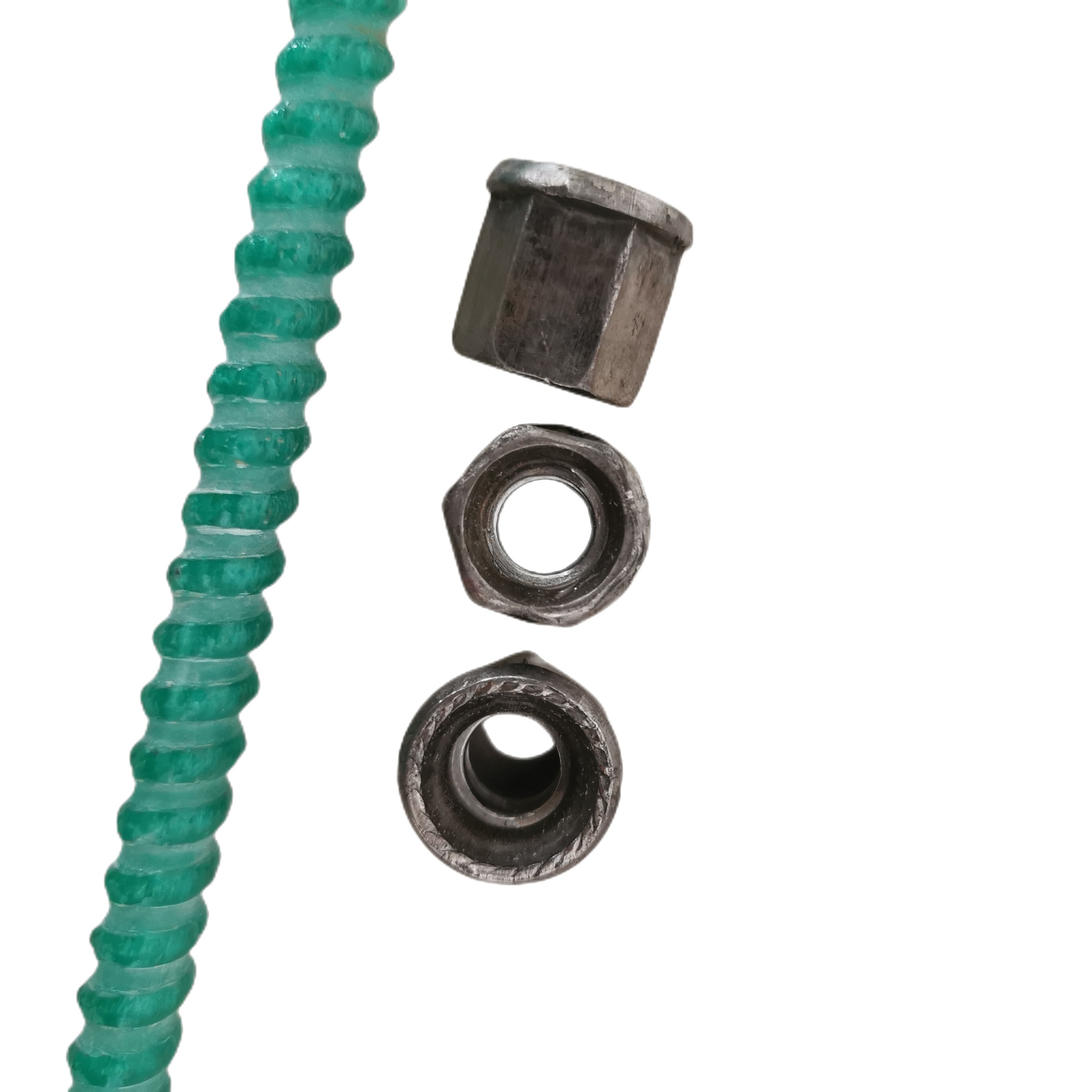 Glass fiber reinforced plastic water stop screw, glass fiber building wall penetrating three-section split bolt, directly supplied by Zehnder manufacturer