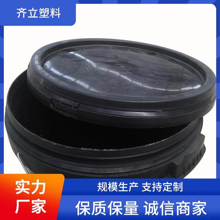 齐立 18升白乳胶桶 泡菜酱菜酱料腌制塑料桶 双组份机打胶桶