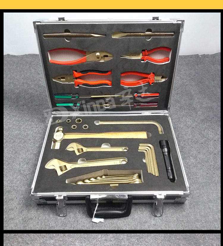 Xinda Production Explosion-proof Combination Tool 31 Piece Set 3281 Explosion-proof Tool Combination Set