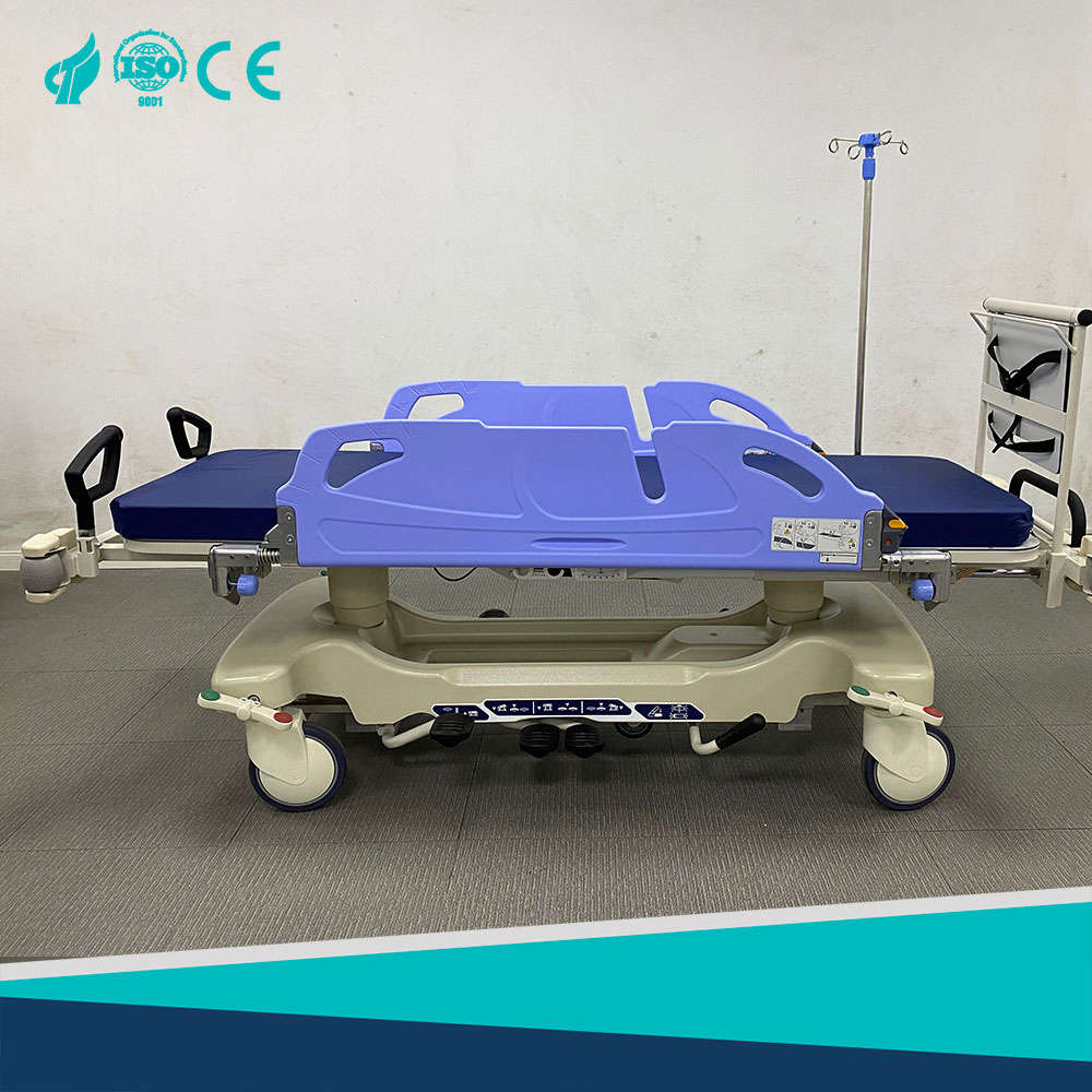 Nursing Medical Emergency Bed FG-F-01 with Multi angle and Multi position Adjustment for Safety and Convenience