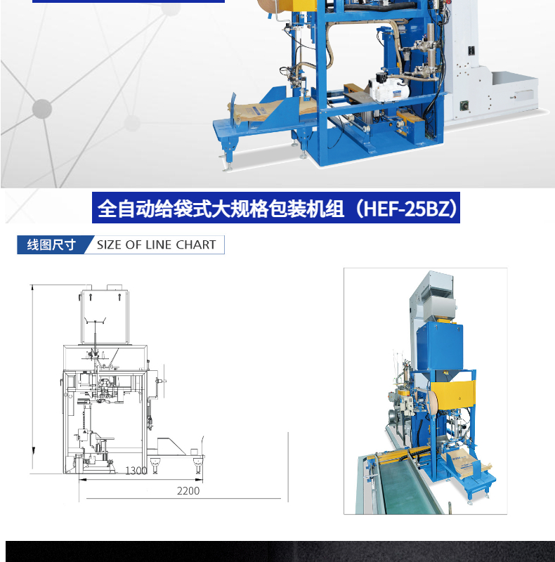 Henger fully automatic bag feeding high-speed packaging machine, powder particle multifunctional packaging equipment, easy to operate