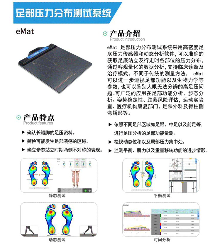 Foot data scanning and collection, plantar pressure detection, 3D foot scanner in foot health deposit