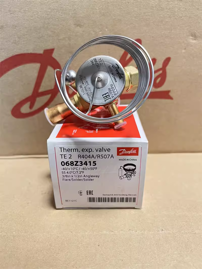 Danfoss 丹佛斯冷库热力膨胀阀 TS2 068Z3400/3401 068Z3411 068Z3404