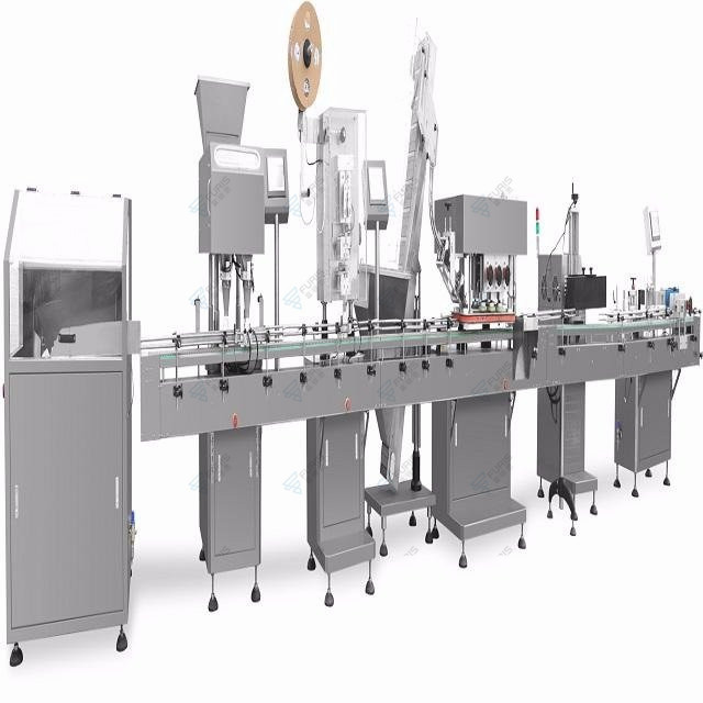 Furuisi FRS-8 fully automatic bottled tablet and capsule packaging production line 8-channel electronic counting machine