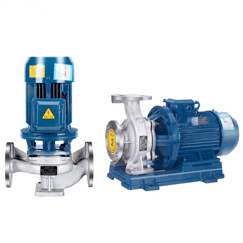 KPL vertical stainless steel single stage centrifugal pump IHG100-200I boiler hot water return pump circulating water pipeline pump