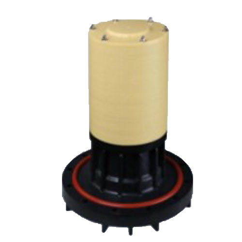 6 inch flange laminated upper water distributor water treatment filter with drainage cap water treatment equipment