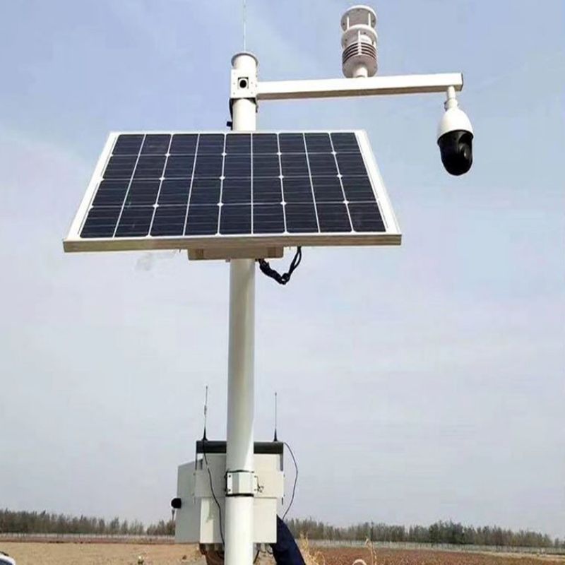 Wind solar complementary power generation solar monitoring power generation system Outdoor 4G ball machine 12V lithium battery monitoring camera