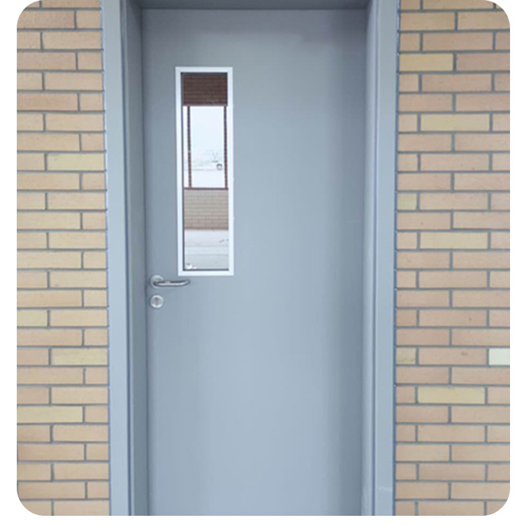 Wooden plastic doors with moisture-proof and soundproof colors can be customized. Medical resin doors are waterproof, flame retardant, anti-corrosion, and insect proof