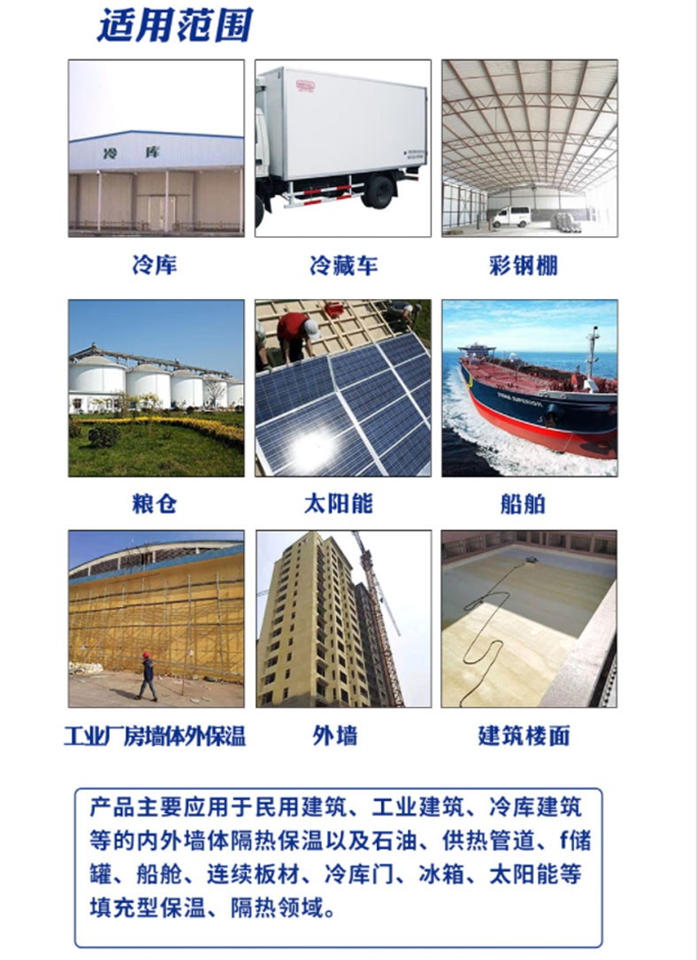 Two component polyurethane foaming agent spraying insulation wall roof cold storage filling foam material