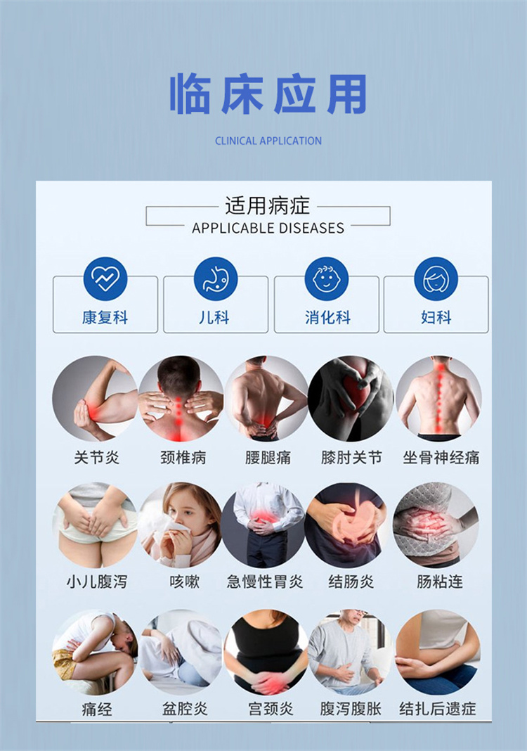 Traditional Chinese Medicine Targeted Translucent Therapy Instrument for Pain Diseases