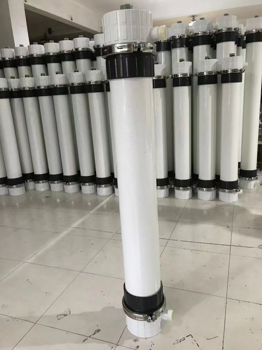 Hollow fiber membrane, ultrafiltration membrane components, external pressure ultrafiltration membrane, column ultrafiltration