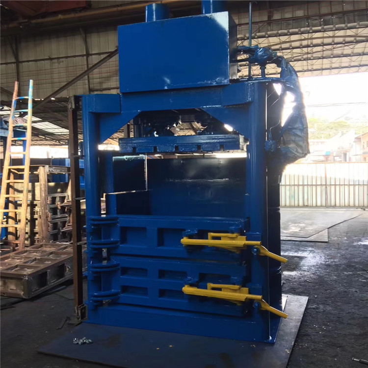 Honglu Mechanical Fiber Paper Shell Baler HL-60 ton and 80 ton Baling Machinery runs smoothly