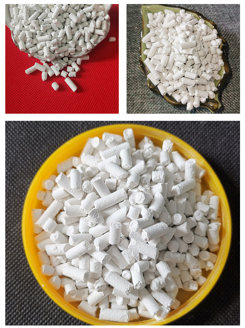 Calcium hydroxide granule carbon dioxide absorbent for mining water content 16%