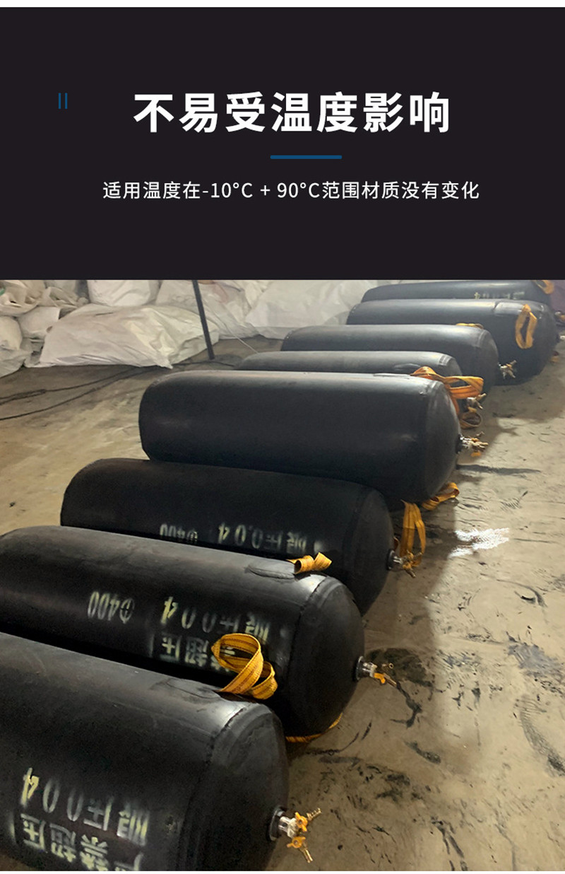 Drainage pipeline sealing, air bag water blocking, bridge rubber inflatable core mold model and size can be customized