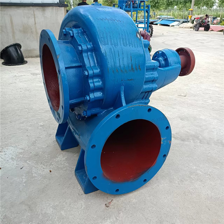 Industrial diesel engine water pump for irrigation of farmland, large flow drainage and flood resistance diesel pump