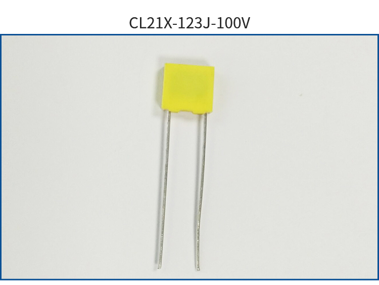 Block safety capacitor CL21X-104J-100V full series metallized correction capacitor thin film capacitor