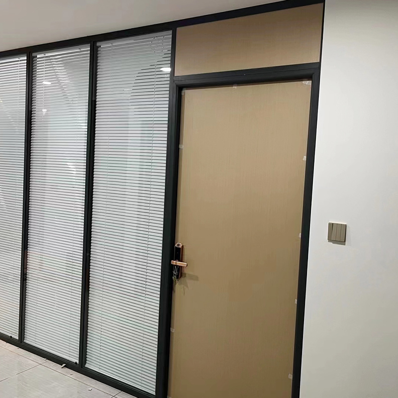 Xinchengda Office Glass Partition Wall Aluminum Alloy Louver High Partition Wall Office Partition Factory Hospital Screen