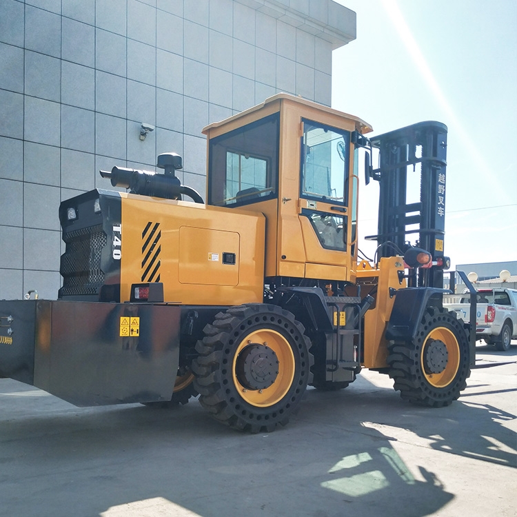 Four wheel drive off-road forklift 3.5t new 5t 6t stacking hydraulic Cart diesel four-wheel fork lift truck