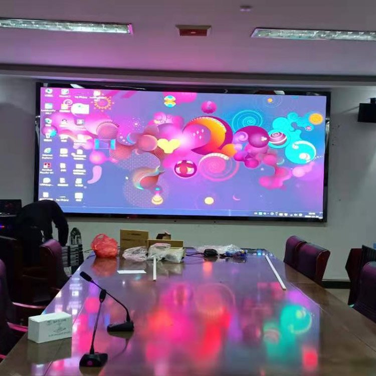 Longfa indoor P2.5 full color LED display screen, electronic large screen, seamless splicing screen