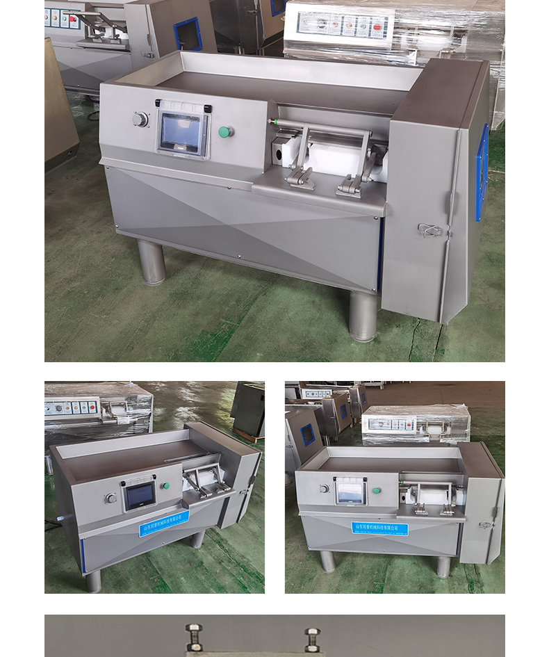 3D CNC Micro Frozen Meat Dicing Machine Multifunctional Meat Products Slicing Machine Large Meat Raw Material Dicing Equipment