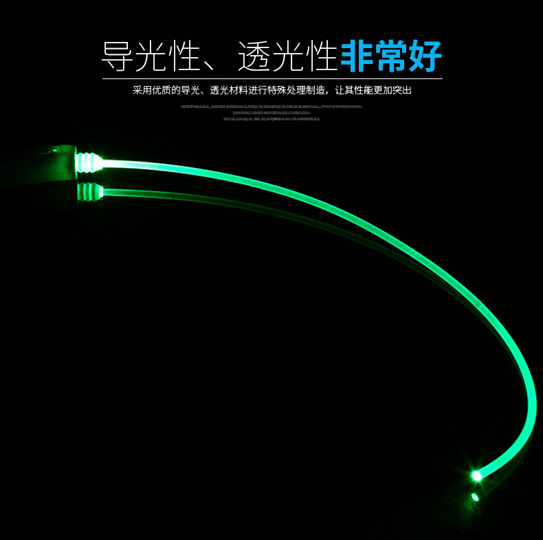 Light guide column contour side light fiber optic car atmosphere light light guide strip soft light strip 3mm Ruiguan