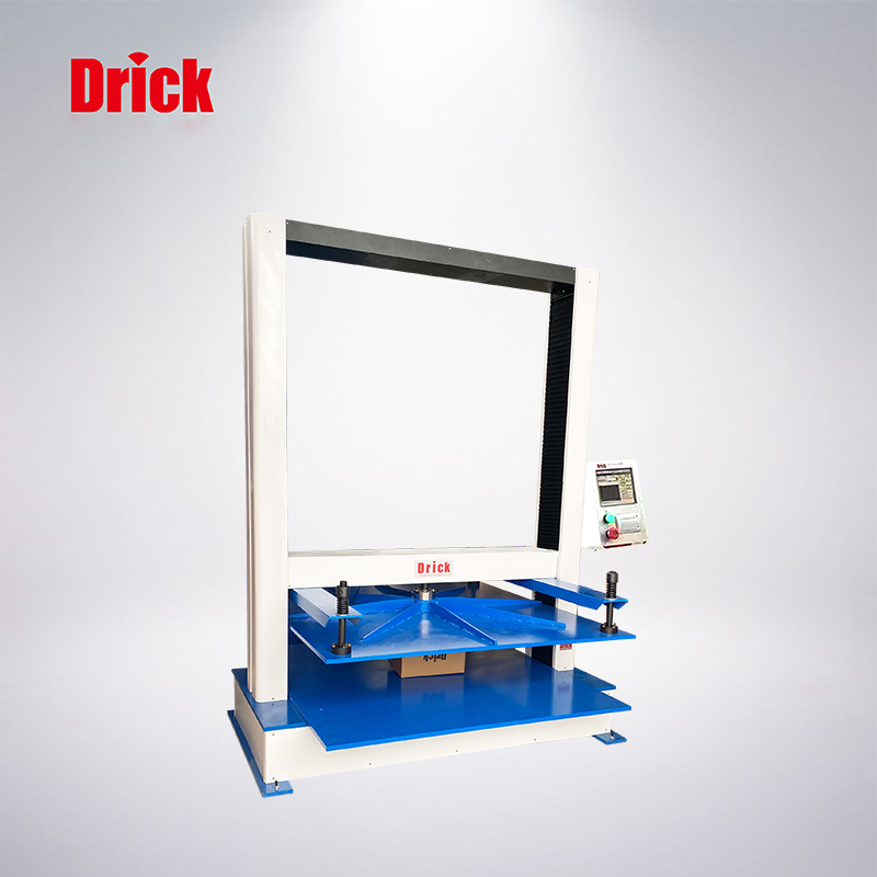 DRK123 Large Carton Compression Testing Machine 1200mm Stroke Derek Compression Testing Machine