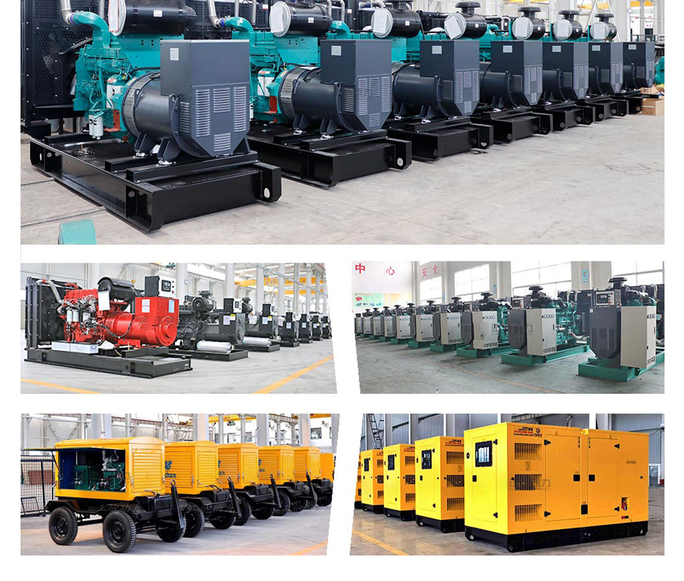 Jiangchai Group supplies 350KW Volvo diesel generator set data center factory production standby power supply